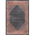 thumbnail image 3 of nuLOOM STCV04B-406 Vintage Purnell Floral Rust 4' x 6' Area Rug, 3 of 4