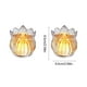 thumbnail image 3 of Juego de 2 portavelas votivas de tulipán, portavelas de cristal para centro de mesa, portavelas para decoración de bodas, cumpleaños, aniversarios, fiestas y festividades, transparente, 3 of 6
