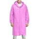 thumbnail image 5 of Capa impermeable de EVA para mujer, para exteriores, de manga larga, con capucha, para hombre y mujer, 2 piezas, 5 of 8
