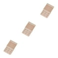 thumbnail image 2 of Wweixi Extension Strap Bra Extender Breathable 3 Rows 3 Hook Women Accessories Adjustable Lengthened Band Lingerie Intimates deep flesh 3Set, 2 of 6