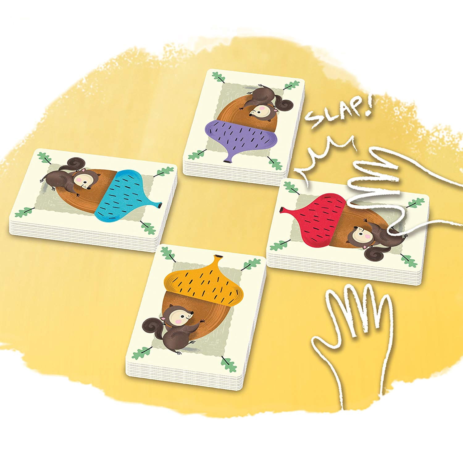 Educational Insights The Sneaky, Snacky Squirrel Card Game! Toddler Learning Toys, Card Games for Toddlers, Toys for Boys and Girls Ages 3+