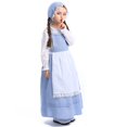 thumbnail image 4 of Disfraz de teatro infantil para actuación en el escenario, disfraz de Halloween, estilo pastoral, vestido de granja, vestido de niña de floristería, 4 of 5
