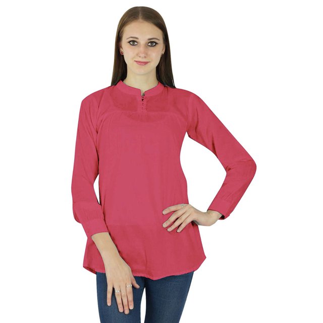 Coton Top Robe de Soleil Femmes Boho Porter Vêtements Robe d'Été Casual Tunique