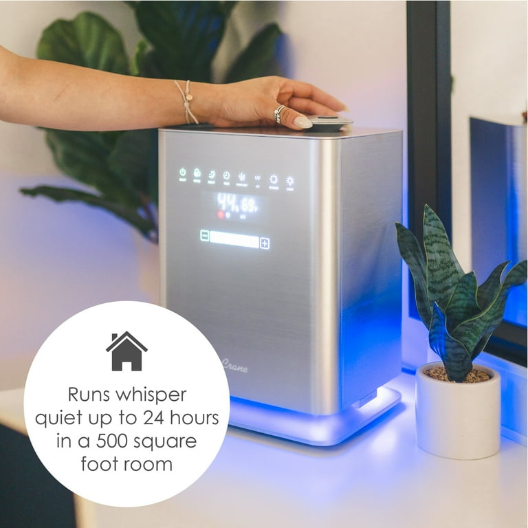 Crane EE-6913 1.2 Gal. Warm & Cool Mist Top Fill Humidifier