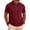 Wine-1065BB, variant on Hearthz Cotton Polo Shirts for Men Contrast Short Sleeve Men's T-Shirts Lapel Collar Moisture Wicking Mens Golf Polo Shirts White S