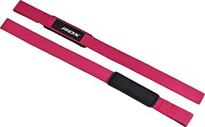 RDX, W2 Weight Lifting Straps - Lasso Design Lifting Strap with Non-Slip  rubberised grip. - Buds Fitness