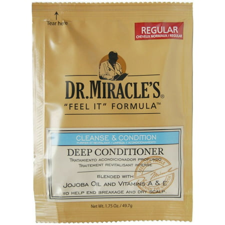 6 Pack - Dr. Miracle's Feel It Formula Deep Conditioning Treatment, 1.75