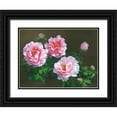 thumbnail image 1 of Murphy, John 14x11 Black Ornate Wood Framed with Double Matting Museum Art Print Titled - American Flowers I, 1 of 4