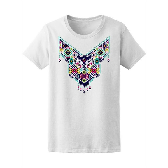 Tribal Style Aztec T-Shirt Women -Image by Shutterstock, Female Medium