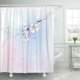 thumbnail image 1 of ABPHQTO Flor de cerezo en flor en plena floración Melocotón Oriental Manzano Ciruela China Corea Baño Cortina de ducha 165x180 cm ABPHQTO PKNMT66x72Shower-8292, 1 of 2