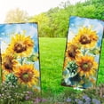 thumbnail image 3 of Summer Sunflower Garden Stake | Watercolor Style Outdoor Yard Decor, 3 of 8