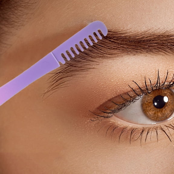 LOLIPPYY Eyelash Tweezers Practical Compact Stainless Steel for Makeup Use