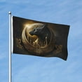thumbnail image 3 of Egypt Anubis Flag 3x5 Ft Outdoor Indoor With Grommet Garden Yard Banner Decorative Sign, 3 of 6