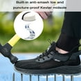thumbnail image 4 of Comfortable Safety Shoes Mens Mesh Shoes, Womens Waterproof Shoes Work Welding Boots Steel Toe Construction Industrial Insulated Shoe, 4 of 8