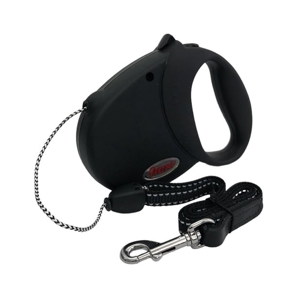 Correa retráctil para perro con cordón de 5 metros color negro Flexi Flexi Comfort Basic 1