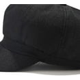 thumbnail image 5 of CoCopeaunts Newsboy Cap Breathable Cotton Linen Summer Painter Hat Solid Vintage Octagonal Cap Retro Beret Women Girl Visor Cap, 5 of 7