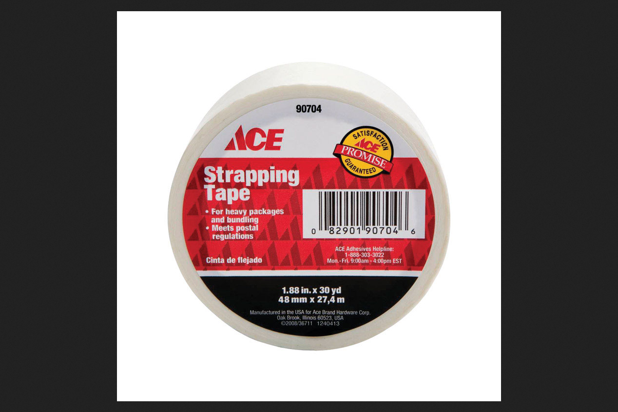 Ace 1.88 in. W x 30 yd. L Strapping Tape Clear