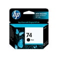 thumbnail image 3 of HP 74 Black Original Ink Cartridge, ~200 pages, CB335WN#140, 3 of 7