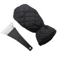 thumbnail image 4 of Snow Removal Gloves Windscreen Scraper Thick Fleece Snow Ice Remover Mitts Waterproof for Car Ice Scraper, 4 of 8