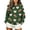 Green#2, variant on Qingpeng Womens Plus Size Crew Neck Football Sweatshirt Loose Fit Casual Long Sleeve Tops Funny Print Pullover Fall Outfits