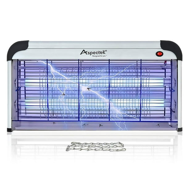 Upgraded Aspectek Powerful 40 Watt Electronic Indoor Insect Killer, Bug