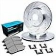 thumbnail image 3 of R1 Concepts Front Brakes and Rotors Kit |Front Brake Pads| Brake Rotors and Pads| Ceramic Brake Pads and Rotors |Hardware Kit |fits 2000-2001 Dodge Ram 1500, 3 of 4
