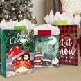 thumbnail image 3 of Bolsas de papel para regalo de Navidad, divertidas, 24 unidades, con etiquetas, 3 of 6