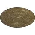 thumbnail image 3 of 29 1/4"OD x 2"P Darnay Ceiling Medallion (Fits Canopies up to 7 1/4"), Hand-Painted Mississippi Mud Crackle, 3 of 6