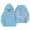 L-Sky Blue, variant on Ulitacool Winter Sweatshirt For Girls Long Sleeve Bow Print Hooded Sweatshirt Pullover Warmth Jacket Toddler Youth Kids Autumn O Neck Tops Classic Wear Black 18-24 Months