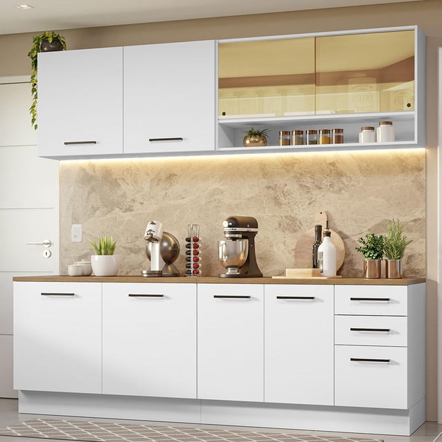 Cocina Integral Completa Modular Madesa Agata 220cm BB