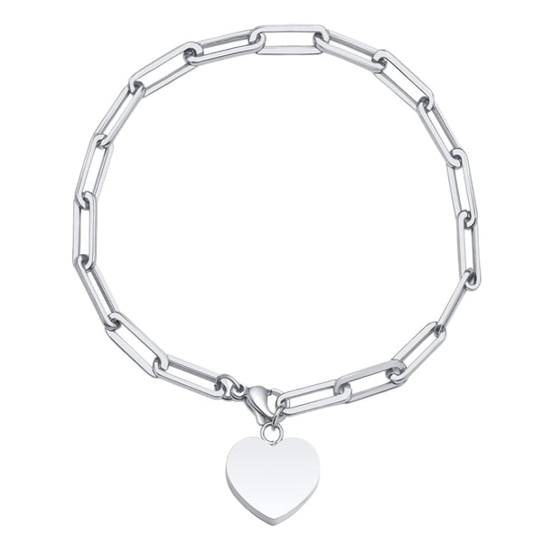 Corazón Cremación Moda Ajustable Simple Para Mascota Novio Sunnimix Pulsera de cremación