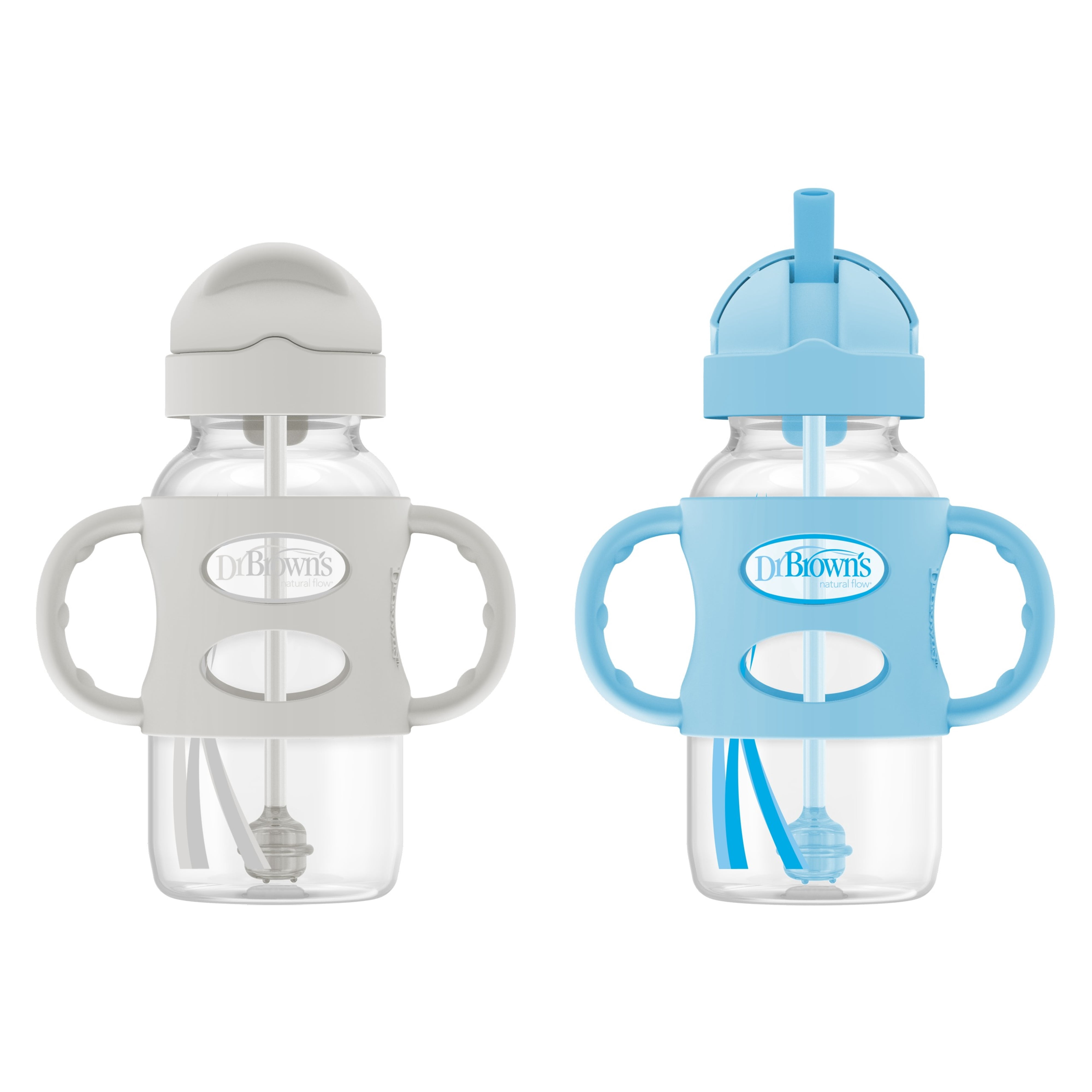 Light Blue & Gray, 9 oz, 2 Pack