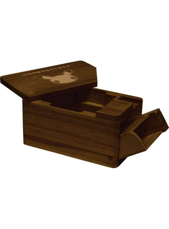 Pokemon Trading Card Games 25th Anniversary Celebration Wooden Deck Box
