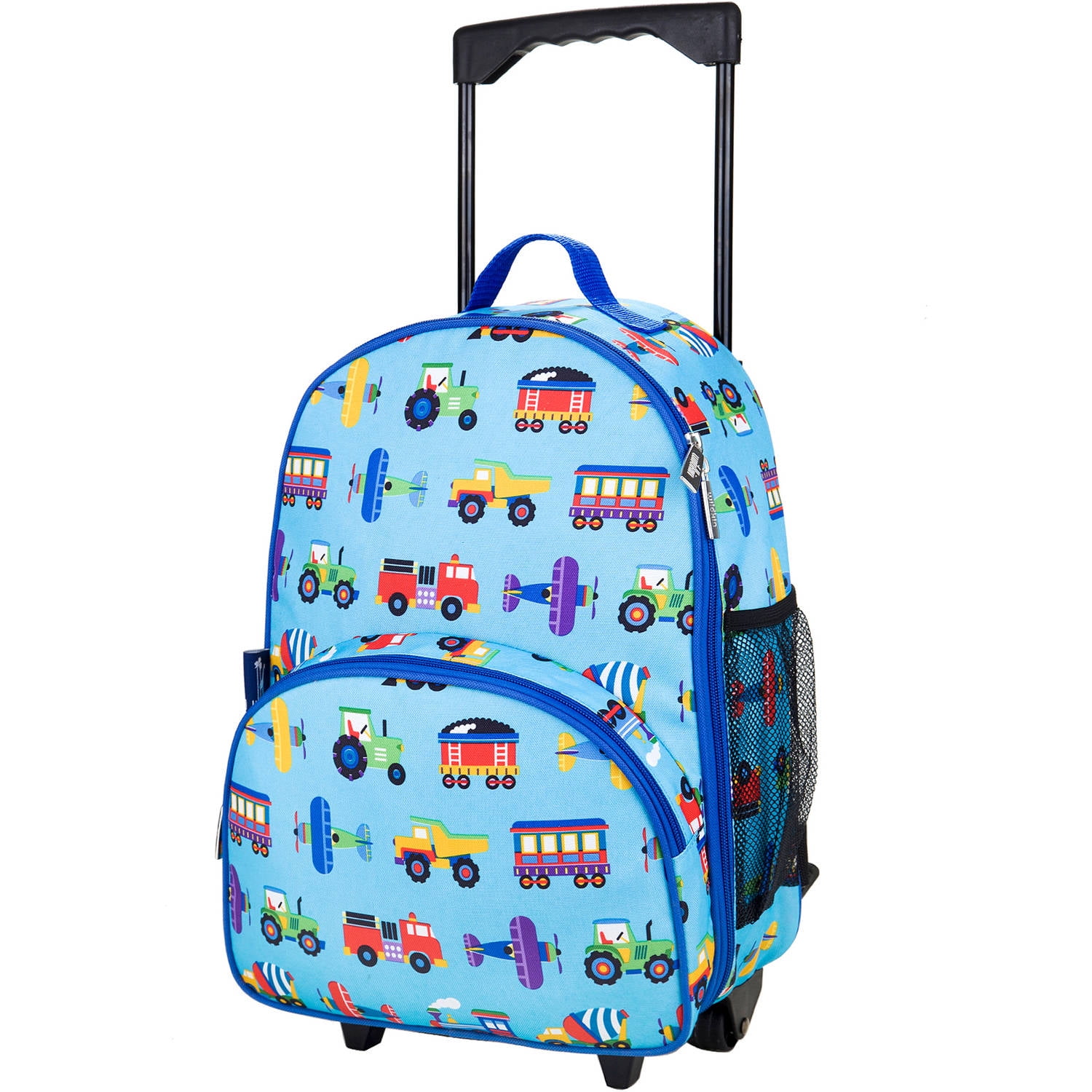 Olive Kids Trains, Planes and Trucks Rolling Luggage by Wildkin