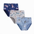 thumbnail image 2 of NIEWTR Boys Underwear Briefs Tag Free & Breathable Underwear Assorted Color Multipacks(Blue,12-18 Months), 2 of 4