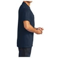 thumbnail image 3 of Men's Core Blend Cotton/Polyester Pocket Tee Navy Small, 3 of 4