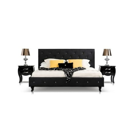 Monte Carlo Bedroom Furniture - VIG Furniture Monte Carlo Upholstered Platform Bed