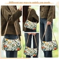 thumbnail image 4 of FORMRS Womens Shoulder Bag with Chain Strap Clutch Purse Cute Tote Handbag, Light Green Floral Pattern, 4 of 7