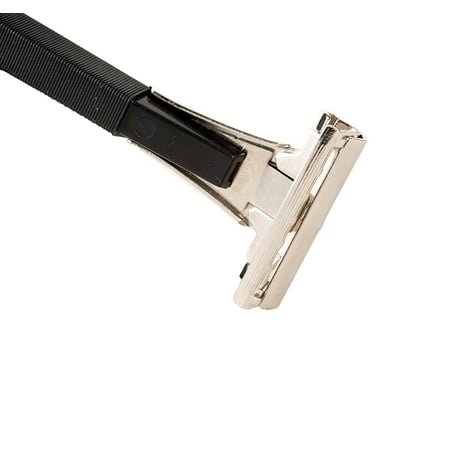 Shave Classic Single Edge Razor Handle with 1 Ct. Schick Injector Refill Blade + Schick Slim Twin ST for Sensitive