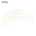 thumbnail image 3 of Unique Bargains 5Pcs Replacement Fiber Optic Sight Rods, 10 Inch 0.06 Inch OD PMMA Bows Sights DIY Art Fluorescence Green, 3 of 5