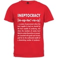 thumbnail image 1 of Ineptocracy Definition Red T-Shirt, 1 of 1