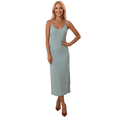 thumbnail image 1 of Vestido De Mujer Midi Casual Stretch Para Diario Y Salida, 1 of 5
