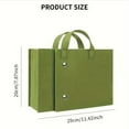thumbnail image 3 of Czzoypi Foldable Laptop Backpack, Water-Resistant Travel Briefcase Storage Bag, Women's Green Backpack for Work Daily Use with Dedicated Tablet Notebook Slots, 3 of 7