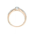 thumbnail image 2 of Diamond Engagement Ring in 14K Rose Gold (3/8 cttw) (I-Color, SI3-I1 Clarity), 2 of 3
