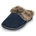 thumbnail image 6 of Floopi Women's Indoor Outdoor Aztec Faux Fur Lined Clog Slipper W/Memory Foam, 6 of 9