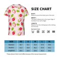 thumbnail image 2 of Wukai Hand Drawn Strawberry Youth Unisex Short Sleeve T-Shirt for Boys, Girls, Teens, and Kids-Medium, 2 of 7