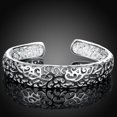 thumbnail image 3 of Pulseras de plata para mujer, hechas a mano, de plata de ley 925, apilables, para mujer, 3 of 5