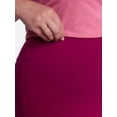 thumbnail image 4 of Terra & Sky Women's Plus High Waist Full Length Leggings, Sizes 0X-5X, 4 of 5