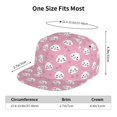 thumbnail image 6 of Fotbe Cute Cat Flat Bill Visor Cap Classic Snapback Hat Polyester Foam Trucker Hat Trucker Cap Adjustable Baseball Cap, 6 of 9