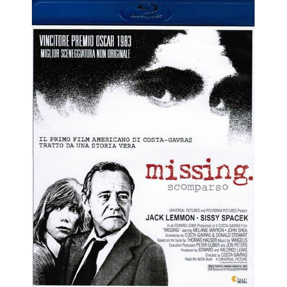 Missing (1982) [ Blu-Ray, Reg.A/B/C Import - Italy ]